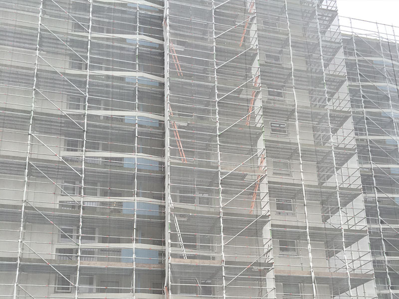 high rise scaffolding